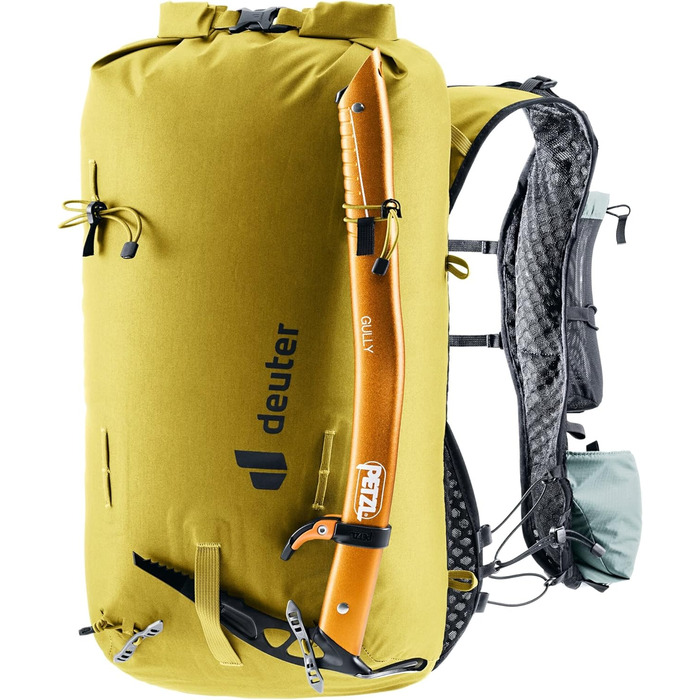 Водонепроникний альпіністський рюкзак Deuter Vertrail 16 л, жовто-бірюзовий