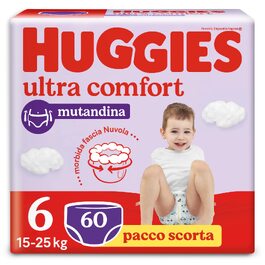 Підгузки-трусики Huggies Ultra Comfort, розмір 6 (15-25 кг), 60 шт.