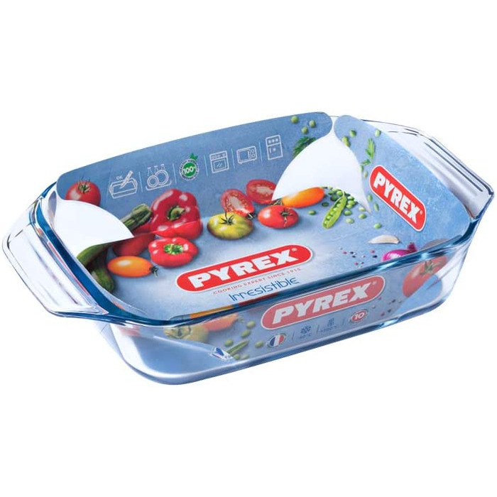 Жаростійка прямокутна форма для запікання Pyrex 39x25 см (409000)
