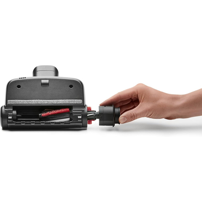 AEG AZE138 PetPro+ турбощітка для прибирання шерсті тварин, для диванів, меблів і авто, глибоке очищення, підходить для пилососів QX6, QX7, QX8-2, QX9, чорна