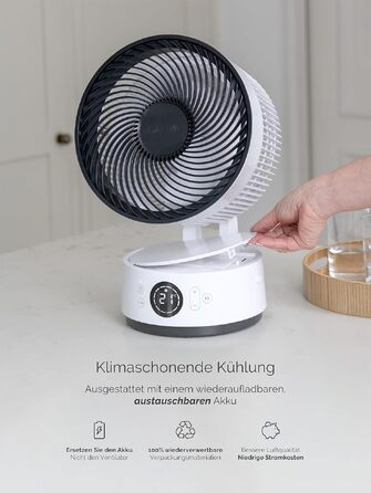 Вентилятор підлоговий MeacoFan Sefte® з пультом, 1150 м³/год, тихий (25 дБ), 3D-коливання, нічний режим, таймер, для спальні та вітальні, 3 роки гарантії