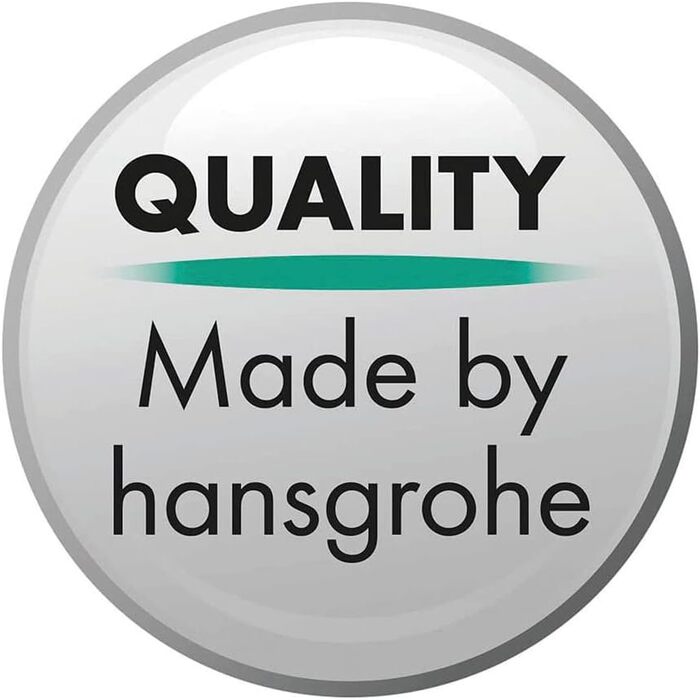 Змішувач для ванної кімнати Hansgrohe Rebris S з висувною поплавковою каналізацією, економічний (CoolStart), хром, 72519000, висота виливу 109 мм, EcoSmart