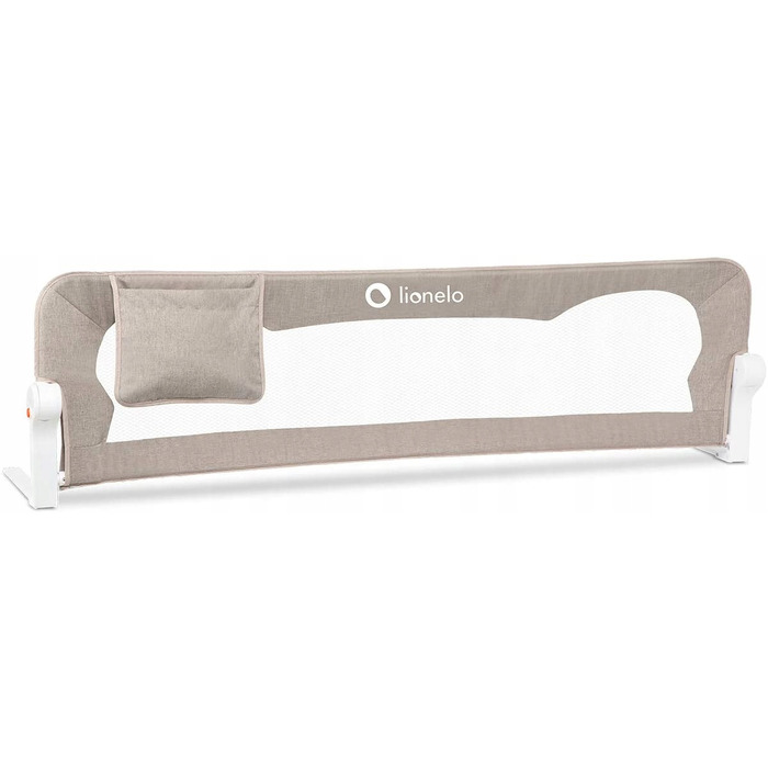 Захисна бічна стінка для ліжка Lionelo Eva, 42 x 150 см, бежева