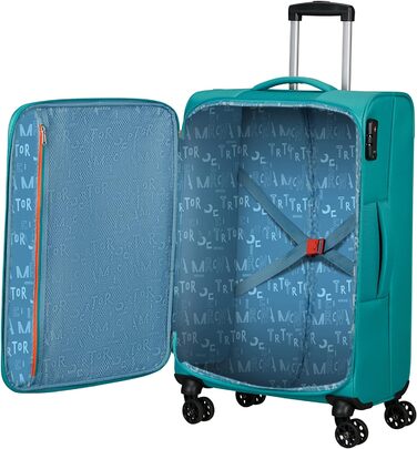 Валіза American Tourister Sea Seeker Spinner M 68 см 61 л Зелена (Aqua Green)