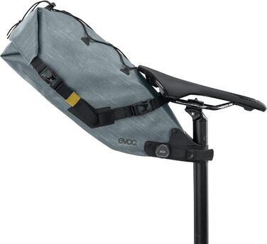 Велосипедна підсідельна сумка EVOC SEAT PACK BOA WP 8, водонепроникна, 8 л, сталева, легкий аксесуар для велосипеда