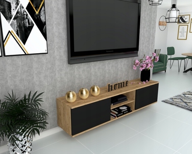 Підвісна ТВ-тумба Krak Meble, 100 x 34 x 34,3 см