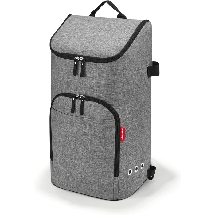Сумка reisenthel citycruiser Twist Silver – практична шопер-торба з великими відділеннями, використовується як візок із citycruiser rack