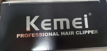Професійна машинка для стрижки волосся Kemei для чоловіків, набір для стрижки та догляду, акумуляторна, для дому та перукарень