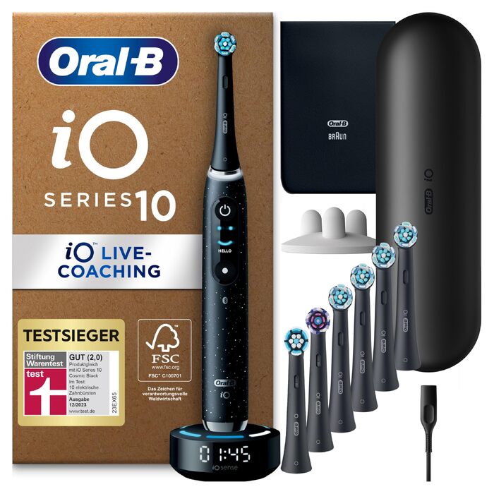Електрична зубна щітка Oral-B iO Series 10, чорна