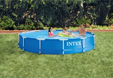 Каркасний круглий басейн Intex 366 x 366 см