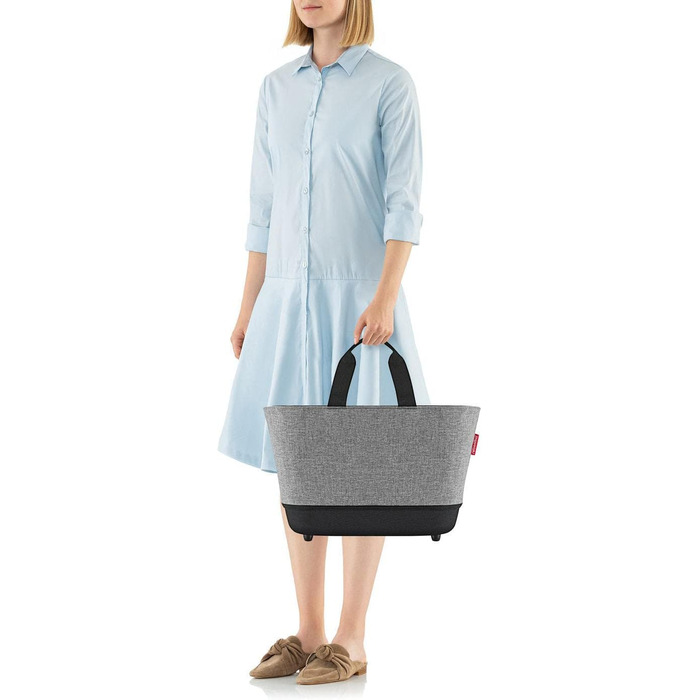 Кошик для покупок reisenthel Shoppingbasket Twist Silver, стильний, місткий, зручний