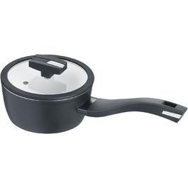 Каструля Berndes Topf Balance b.nature 16 см з кришкою, з індукційним дном, з антипригарним покриттям з кварцу