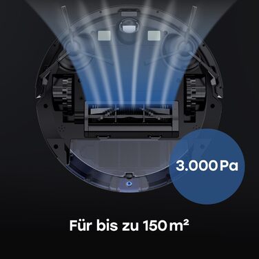 Робот-пилосос ZACO A10 Pro з функцією вологого прибирання, автоматичною станцією для збору пилу 2,5 л (до 60 днів), лазерною навігацією, потужністю всмоктування 3000Па, розпізнаванням килимів, ідеальний для шерсті тварин, тихий, керування через додаток та