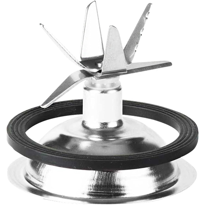Блендер TurboTronic з скляною чашею 1,5л, 1200W, нержавіюча сталь, срібний, для приготування смузі та подрібнення льоду