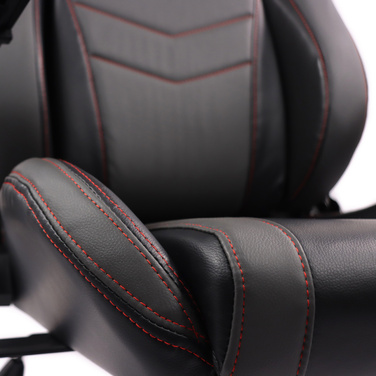 Ігрове крісло / Офісне крісло GAMEBREAKER POLARYS I Leatherette Grey / Red HJH OFFICE