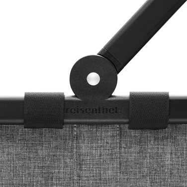 Сумка-холодильник Reisenthel Carrybag Twist Silver для покупок з ізотермічною сумкою-органайзером