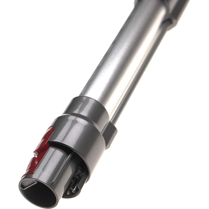 vhbw Трубка для пилососа, сумісна з Dyson SV10, V10, V11, V11 Outsize, V15 Detect Absolute, телескопічна, 44,5-66,5 см, срібляста