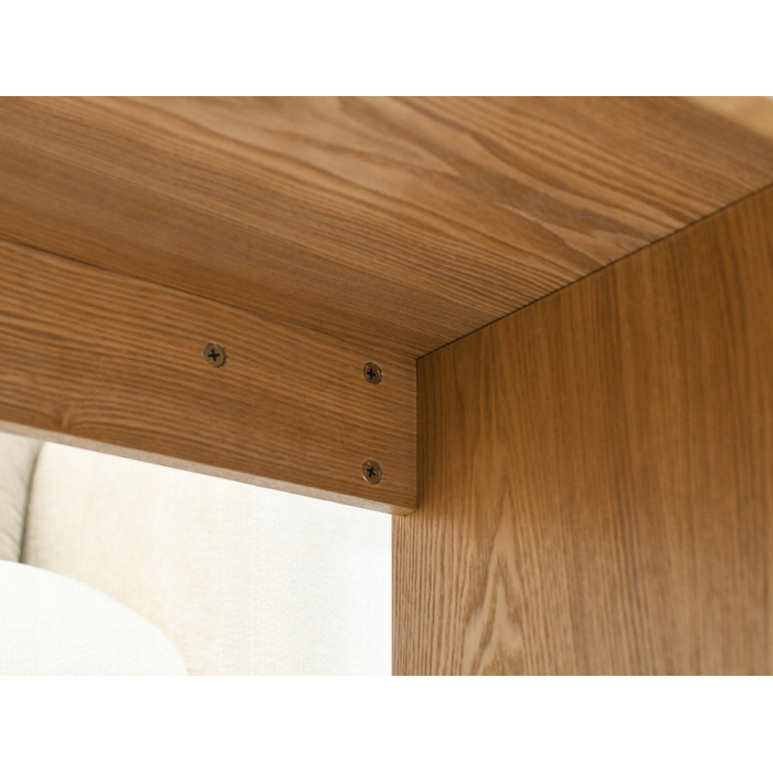 Журкавий стіл Mebel-Partner овальний, 120 x 60 x 42,5 см, колір дуб
