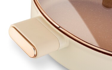 Набір алюмінієвих каструль Starke Pro Starlet Beige, 10 предметів