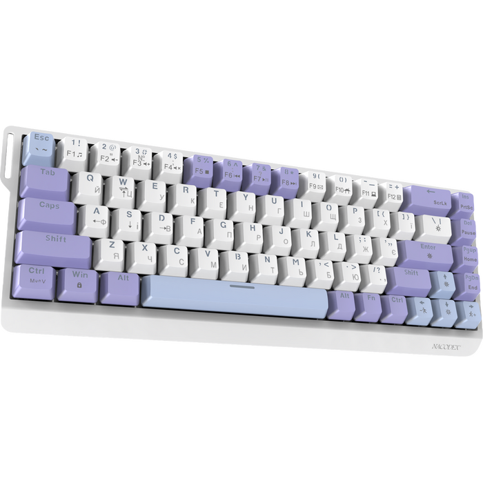 Дротова механічна клавіатура Ajazz NK68 V2 Red Switch (NK68-V2-R-PWB)