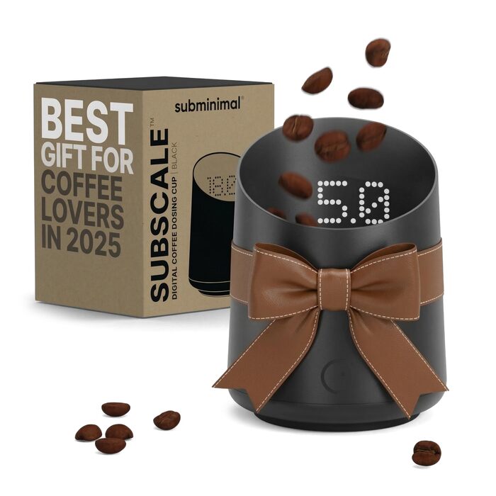 Ваги кавові Subminimal Kaffevåg SubScale для еспресо та пуроверу: цифрові, компактні, для бариста та кавоманів
