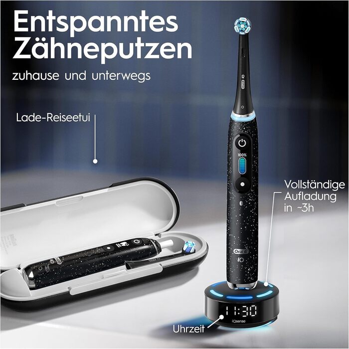 Електрична зубна щітка Oral-B iO Series 10, чорна