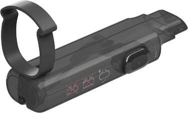 Насадка-мійка AEG AZE157 UltimatePower для пилососа AEG 8000, для вологого прибирання, 2 обертові щітки, розпилювач води, LED підсвітка, чорна