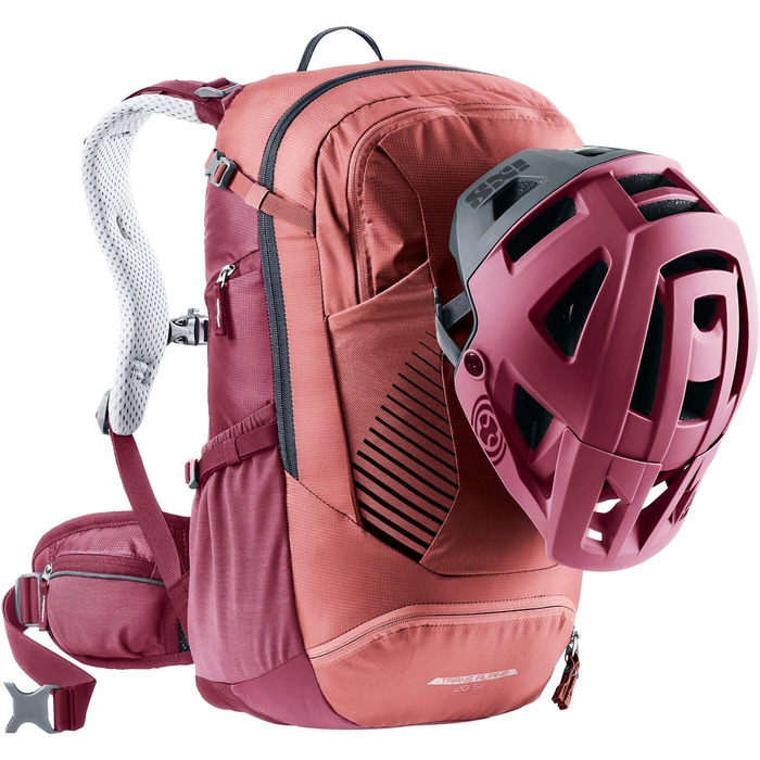 Жіночий велосипедний рюкзак Deuter Trans Alpine 28 SL Caspia-maron, 28 л