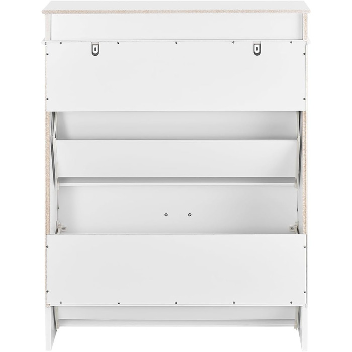 Шафа для взуття SoBuy з шухлядою та гачками, 8 пар, блакитна, MDF, 54x24x82 см – FSR78-B