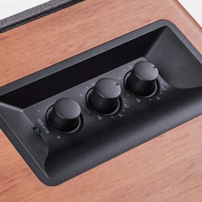 Edifier R1280T: Активні референсні колонки, пара - 2.0, 42 Вт RMS, дерев'яний корпус, коричневий колір. Ідеально для ПК та студійної роботи