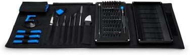 Набір інструментів iFixit Pro Tech для ремонту електроніки: біти та відкривачі для телефонів, ноутбуків, ПК, ігрових консолей (Синій)