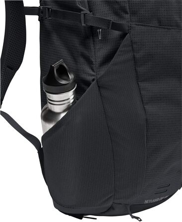 Рюкзак VAUDE Neyland Zip 20, 20 л, туристичний, чорний, зручна блискавка, універсальний розмір