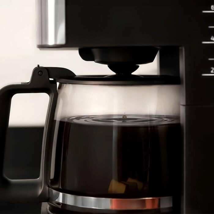 Кавомашина Cecotec Coffee 56 Heat: 800W, програмування, нержавіюча сталь, LCD, 1.3L, 12 чашок, захист від протікання, механічна