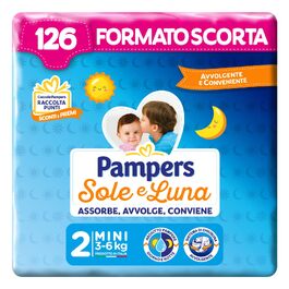 Підгузки Pampers Sonne und Mond, розмір 6 (15-30 кг), 78 шт
