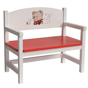 Дитяча лава для ляльок Roba Teddy College, біла, меблі для ляльок