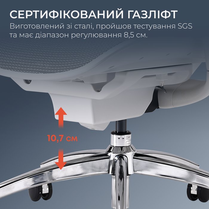 Крісло офісне Sihoo DORO C300 Pro Mesh White