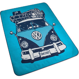 Пікнікова ковдра Volkswagen Bulli Heritage 200x160 см, синя