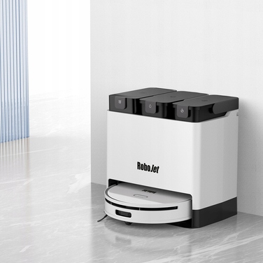 Робот-пилосос RoboJet Vision MAX, білий