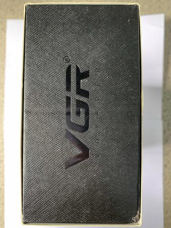 Професійна машинка для стрижки волосся VGR 003 Fresh Fade, акумуляторна/мережева, з LED-дисплеєм, чорна