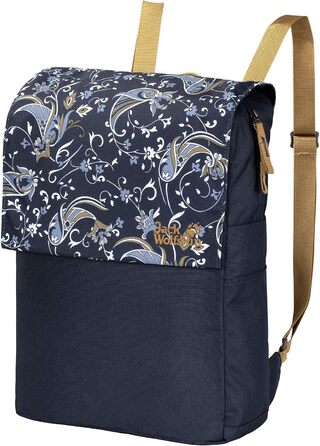 Жіночий міський рюкзак Jack Wolfskin Lynn Pack, універсальний розмір, сіро-білий з малюнком, зручний daypack
