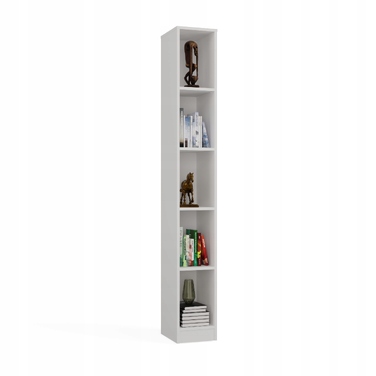 Стелаж TopEshop, 25 x 182 x 30 см, білий