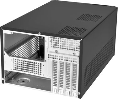 Комп'ютерний корпус SilverStone SST-SG11B Sugo Micro ATX Cube, чорний