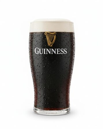 Набір пивних келихів Guinness 4 шт по 568 мл з логотипом та арфою