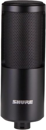 Студійний конденсаторний мікрофон Shure SM4 XLR для вокалу та інструментів, металева конструкція, якісний звук