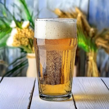 Набір склянок для пива Glasmark KROSNO 1992 Pilsner Stout Ale 6 шт по 530 мл, для мийки в посудомийній машині