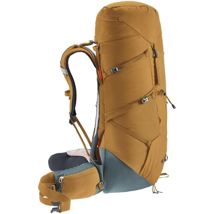 Рюкзак для трекінгу Deuter Aircontact Core 50+10 л, мигдальний-бірюзовий