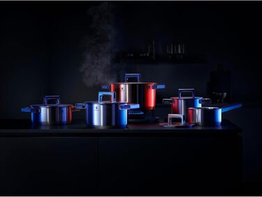 Каструля WMF Ultimate Cool 16 см без кришки, 1,4 л, індукційна, нержавіюча сталь Cromargan, матова, мірна шкала, можна мити в посудомийній машині, маленький молочний сотейник