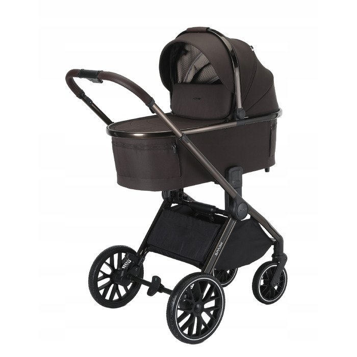 Дитячий візок 2в1 Adamex Spark, колір Chocolate Brown (шоколадний)
