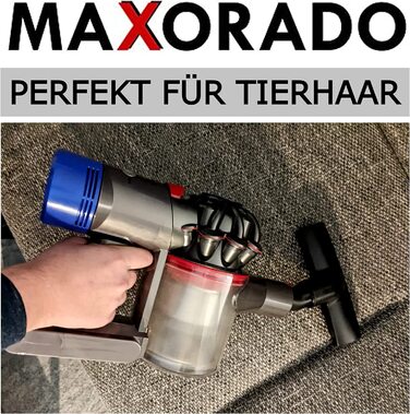 Насадка-щітка для прибирання шерсті тварин Maxorado, для пилососа Dyson V7/V8/V11/V15, для кішок і собак