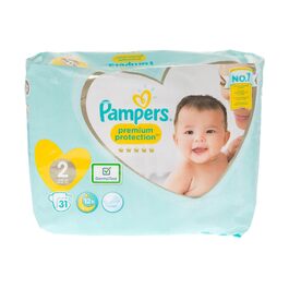 Підгузки Pampers New Baby розмір 1 Newborn (2-5 кг), набір 4 упаковки по 23 шт (загалом 92 шт)